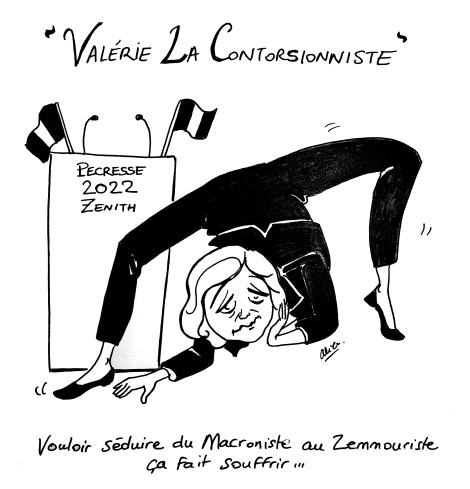 Politics: On track a Valérie Pécresse Contortionist! -  - 2022