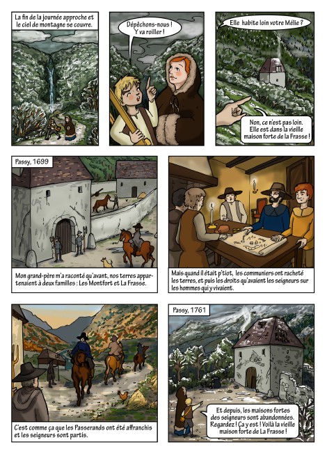 Comic Strip Investigation in Chiaroscuro -  - 