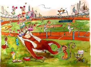  - Illustrations pour enfants, Le Rap du paresseux