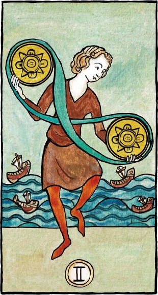 Jeu de tarot Marseille-Waite par Alice Laverty