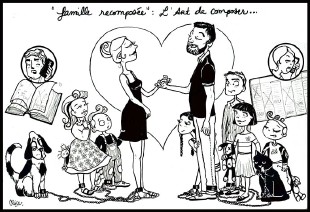  - Dessin humoristique pour la presse et la communication féminine