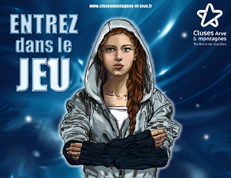 Affiche pour Cluses, Arve et Montagne - Dessin - 2017