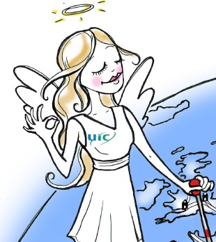 Illustration marketing - Illustration pour l'Union Internationale des Chemins de Fer par Alice Laverty