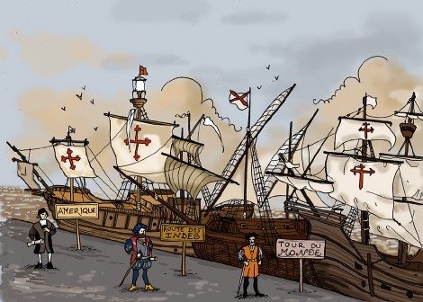 Exposition De la Terre à la Lune - Dessin - 2020