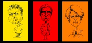  - Caricatures de personnalités