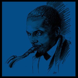 Portrait de John Coltrane